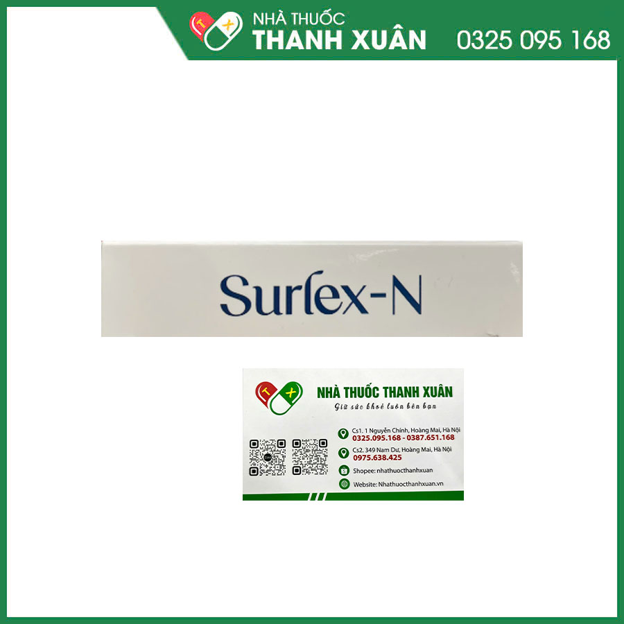 Viên đặt Surfex- N hỗ trợ điều trị viêm nhiễm phụ khoa do vi khuẩn, nấm hoặc trùng roi, âm đạo ra khí hư bất thường, có mùi hôi, ngứa